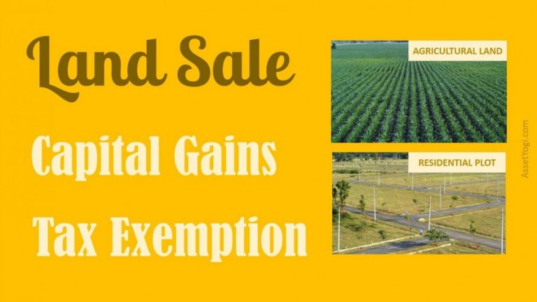 capital-gain-on-sale-of-land-tax-exemption-rules